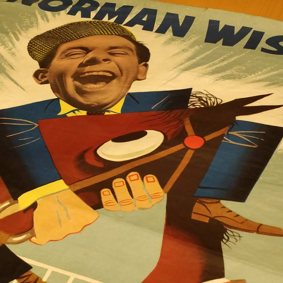 Kvit eller dobbelt, gammel film poster.